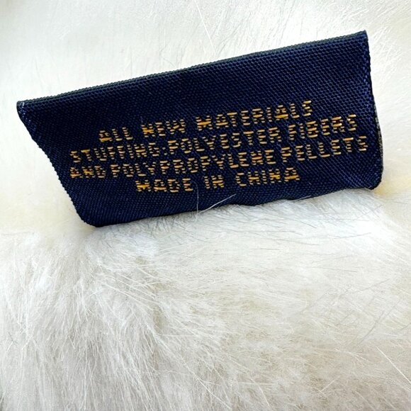 Boyds Bears Oliver Vtg Plush Teddy 7" Bear 3 Hearts Hugs Be Mine Embroidery - Picture 7 of 11